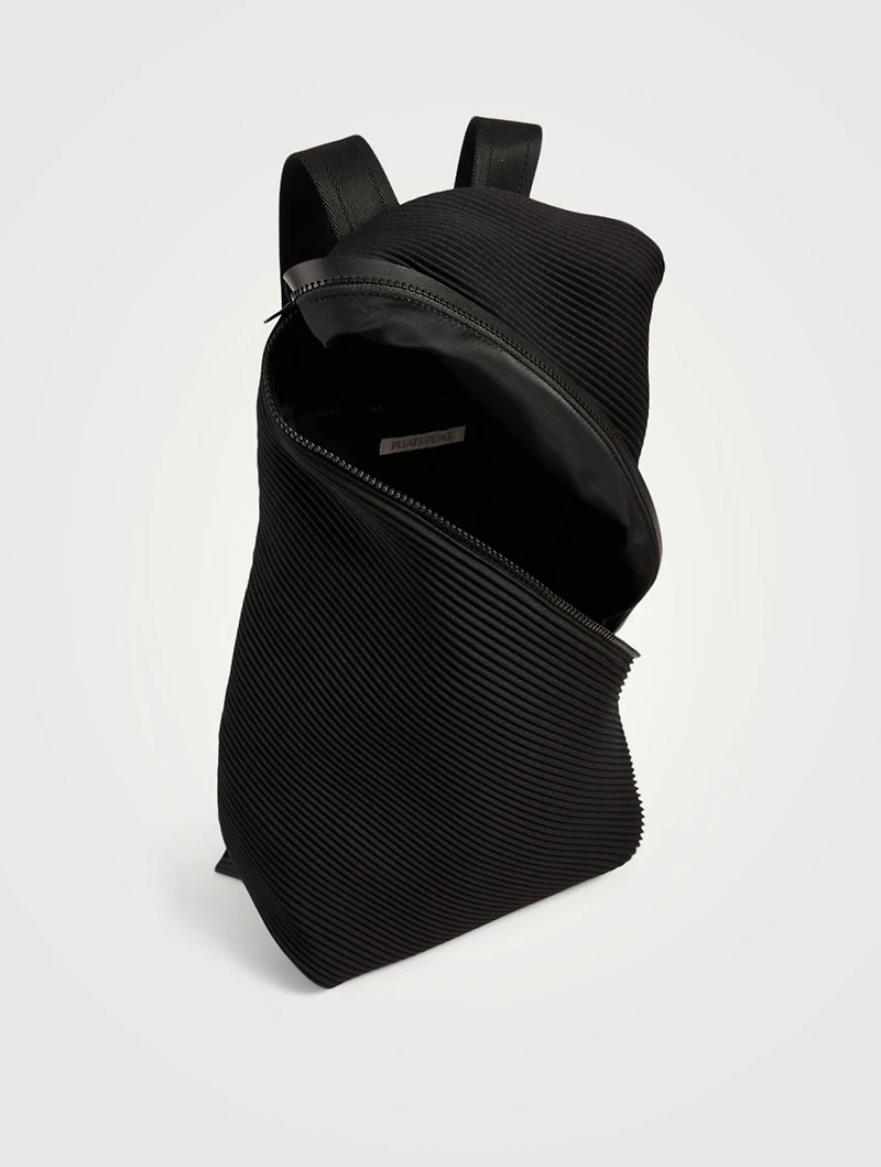 Bias Pleats Backpack