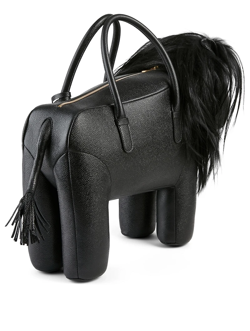 Leather Lion Bag