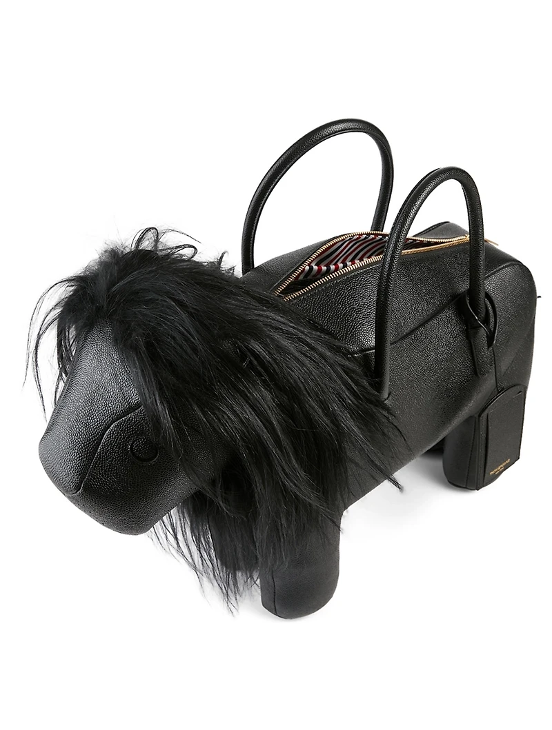 Leather Lion Bag