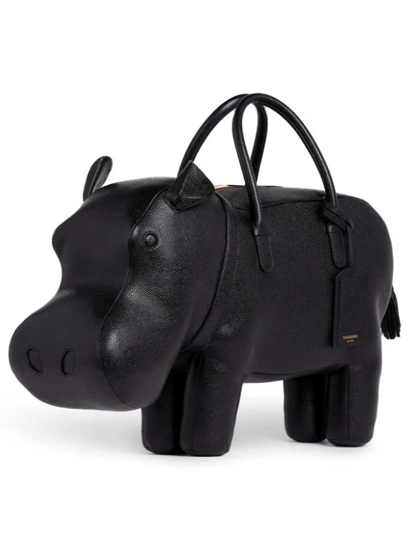Leather Hippo Bag