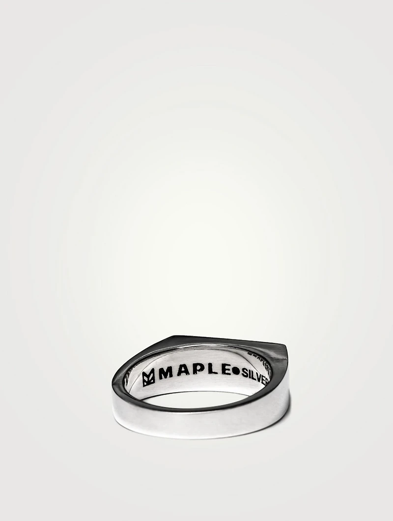 Sterling Silver Prism Ring