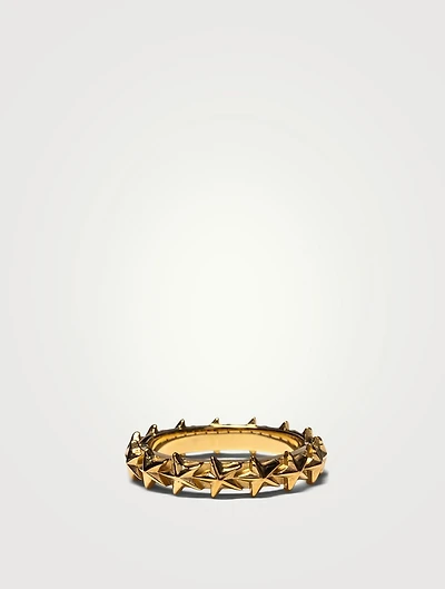 14K Goldplated Star Ring