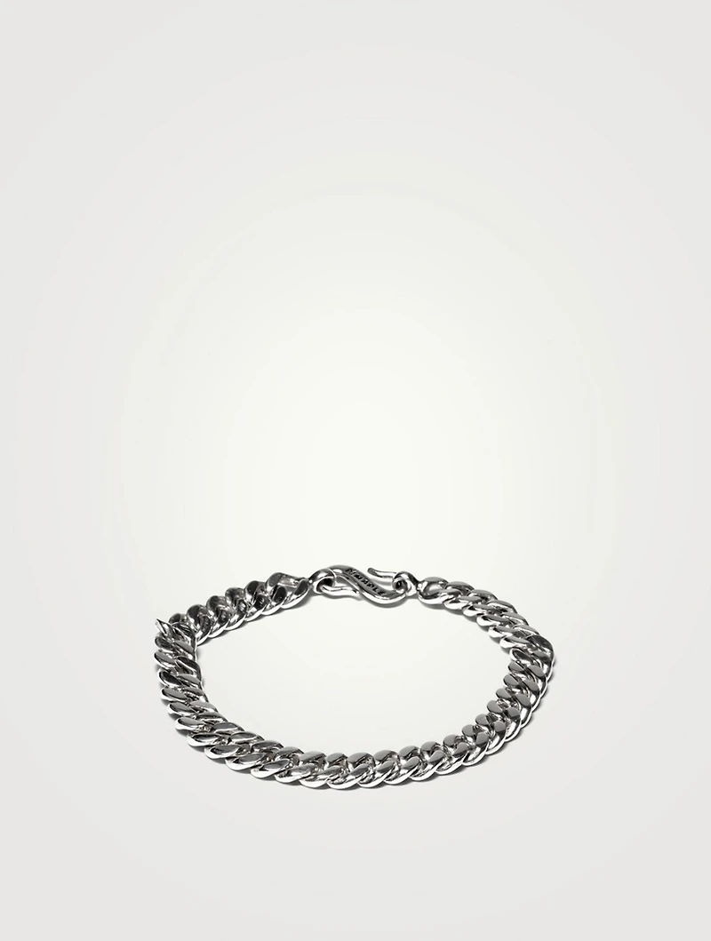 Sterling Silver Cuban Link Bracelet