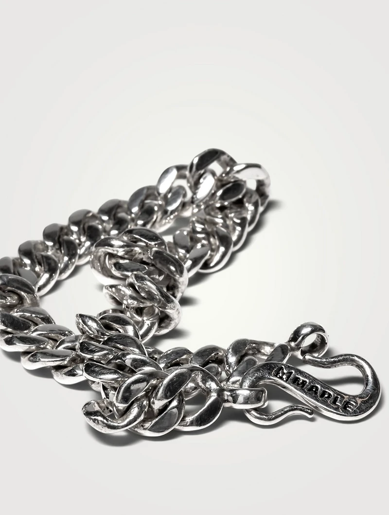 Sterling Silver Cuban Link Bracelet