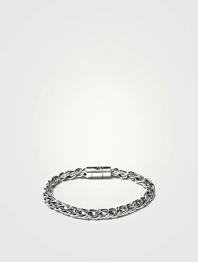 Sterling Silver Double Link Bracelet