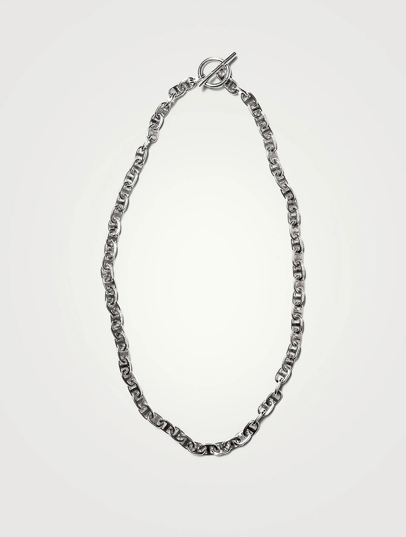 Sterling Silver Chain Link Necklace