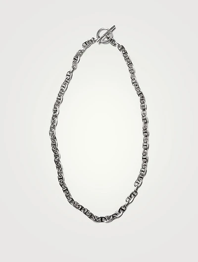 Sterling Silver Chain Link Necklace