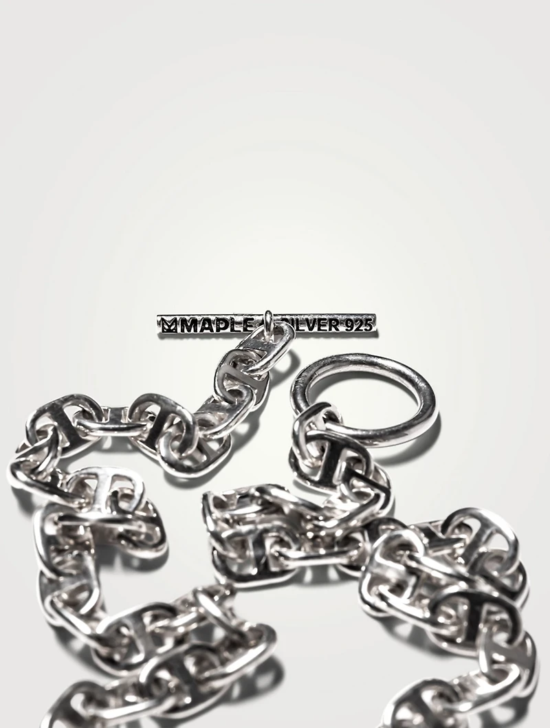 Sterling Silver Chain Link Necklace
