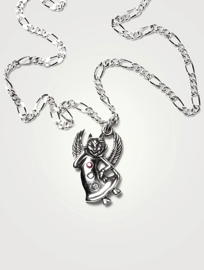 Sterling Silver Diablo Chain Necklace