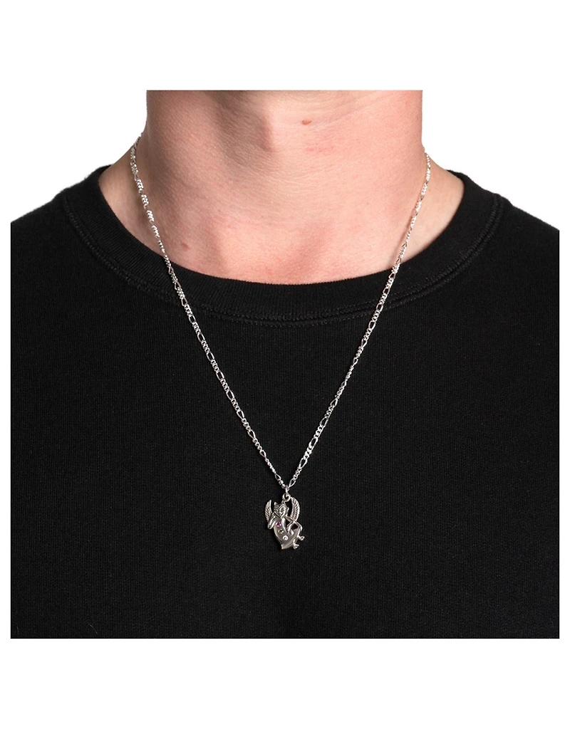 Sterling Silver Diablo Chain Necklace