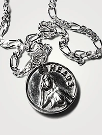 Sterling Silver Freaky Tails Chain Necklace