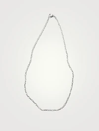 Sterling Silver Figaro Chain Necklace