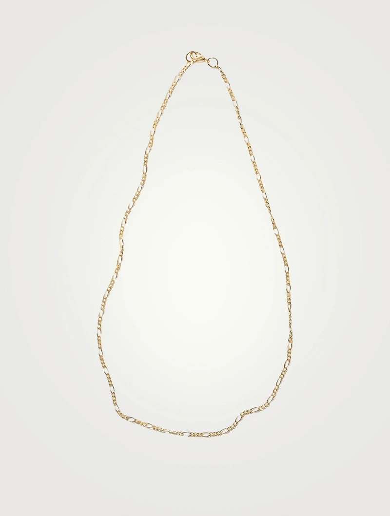 14K Gold Fill Figaro Chain Necklace