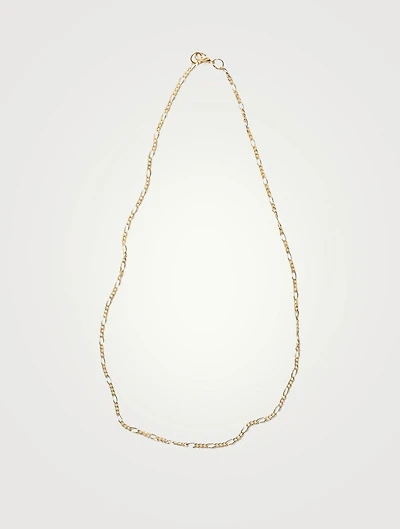 14K Gold Fill Figaro Chain Necklace