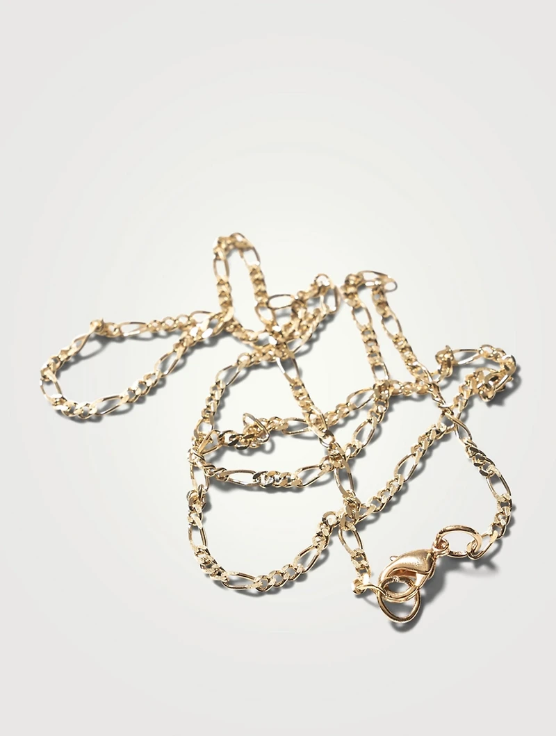14K Gold Fill Figaro Chain Necklace