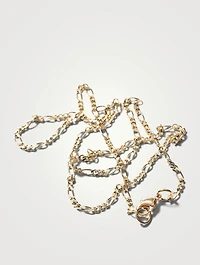 14K Gold Fill Figaro Chain Necklace