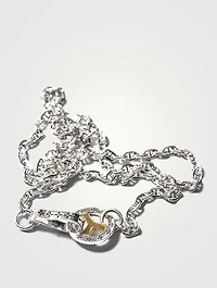 Sterling Silver Mariner Chain Necklace