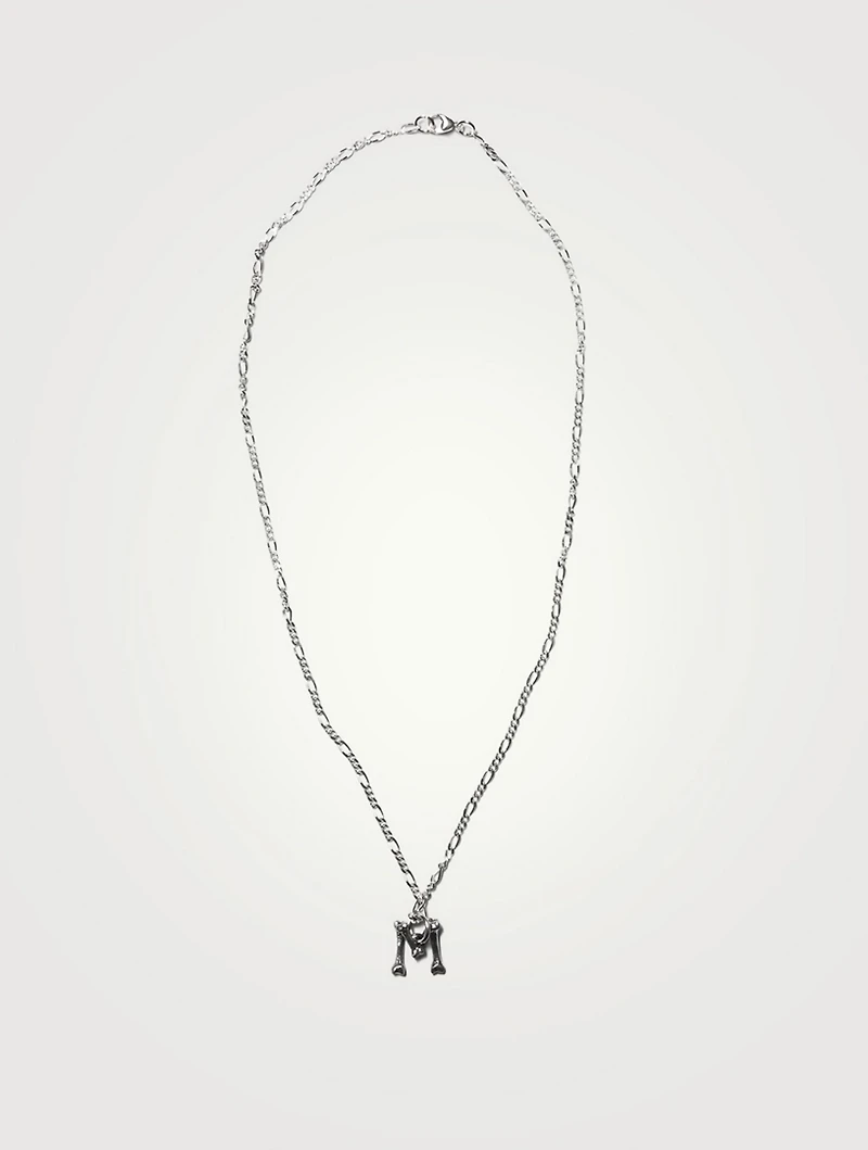 Sterling Silver Bone Chain Necklace
