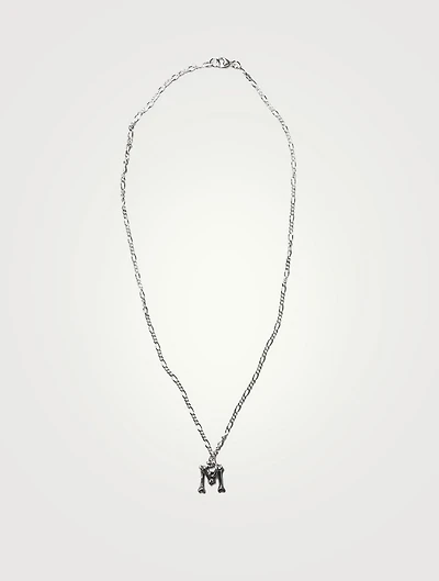 Sterling Silver Bone Chain Necklace