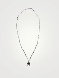 Sterling Silver Bone Chain Necklace