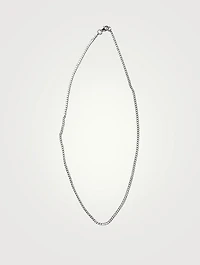Sterling Silver Curb Chain Necklace