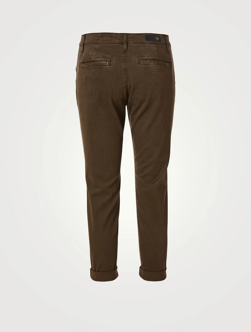 Caden Cotton Stretch Tailored Pants