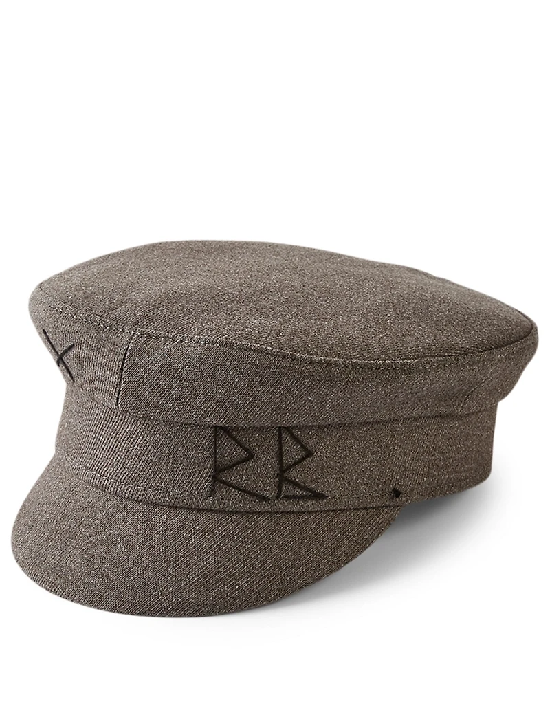 Baker Boy Cap With Logo