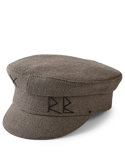 Baker Boy Cap With Logo