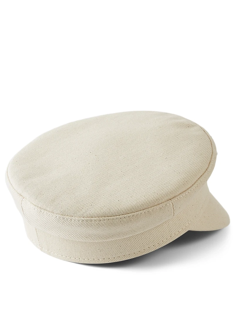 Baker Boy Cap With Pearl Logo