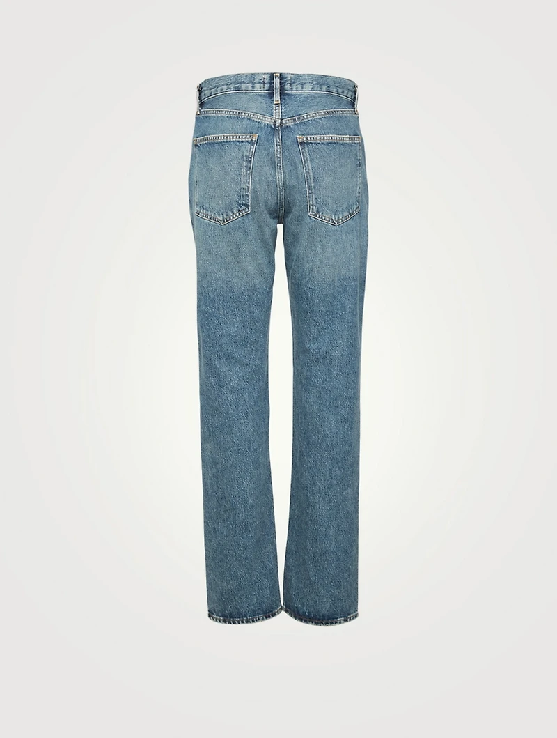 Lana Organic Cotton Straight-Leg Jeans