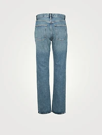 Lana Organic Cotton Straight-Leg Jeans