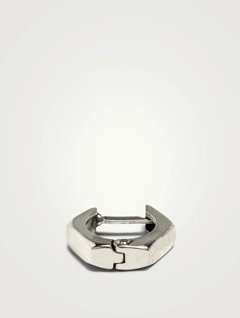 Sterling Silver Bolt Earring