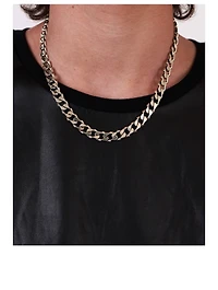 Sterling Silver Edge Chain Necklace