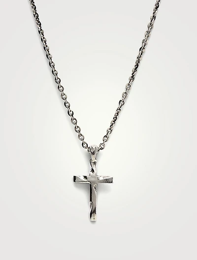 Sterling Silver Cross Pendant Necklace