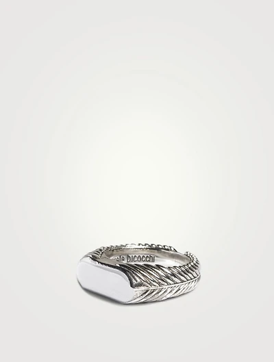 Sterling Silver Flatten Ring
