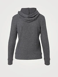 Living Easy Waffle Knit Hoodie
