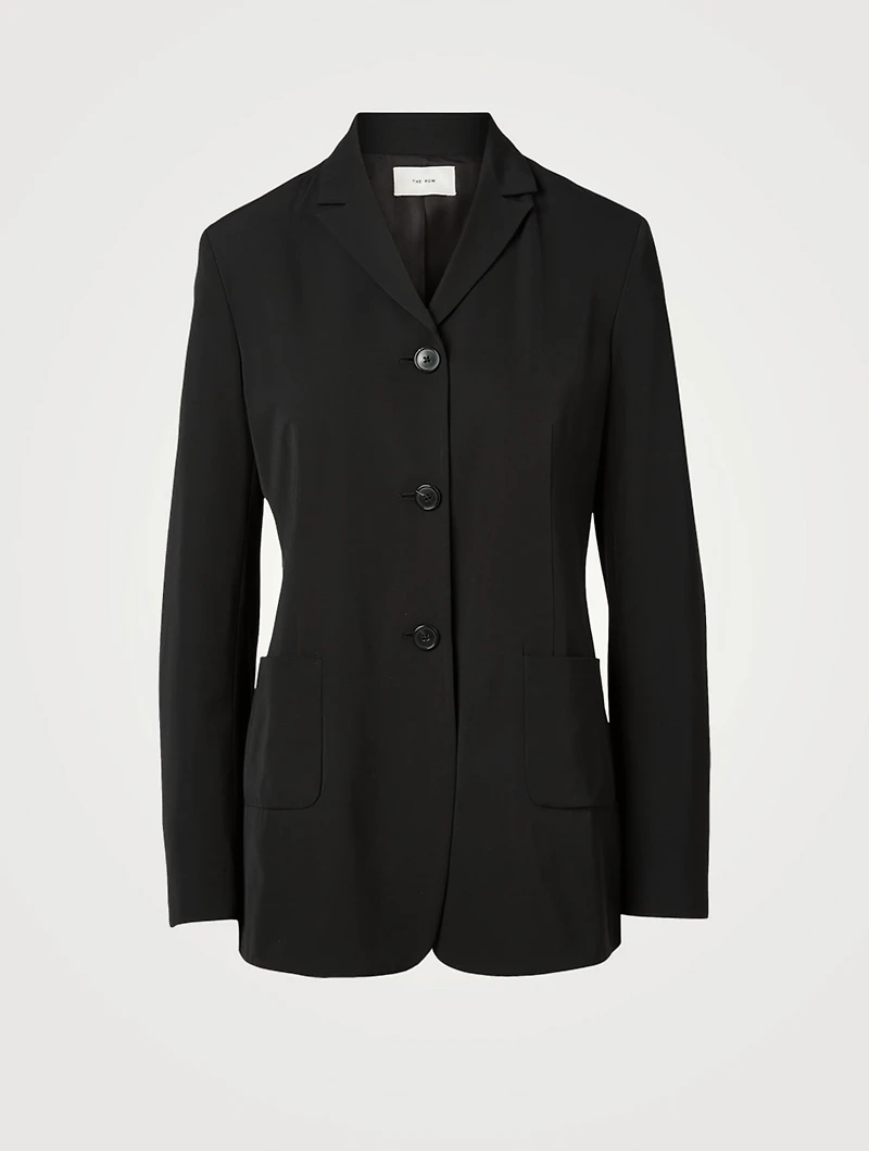 Giedre Wool-Blend Blazer
