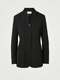 Giedre Wool-Blend Blazer