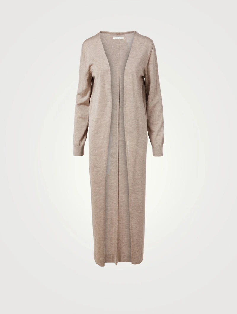 Bayo Cashmere And Silk Long Cardigan