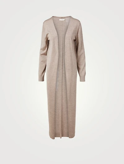Bayo Cashmere And Silk Long Cardigan