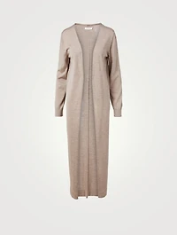 Bayo Cashmere And Silk Long Cardigan