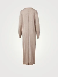 Bayo Cashmere And Silk Long Cardigan