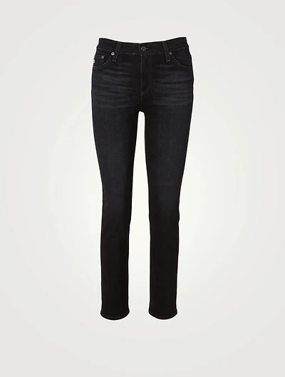 Mari High-Waisted Slim Jeans