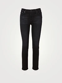 Mari High-Waisted Slim Jeans