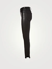 Vamp Faux Leather High-Waisted Pants