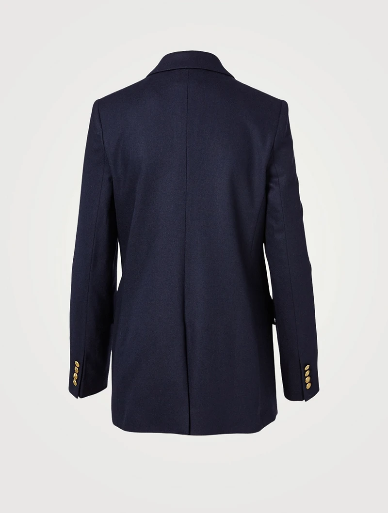 Glen Wool And Cashmere Blazer