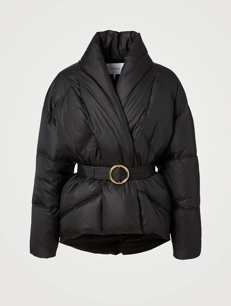 Wrap Puffer Jacket