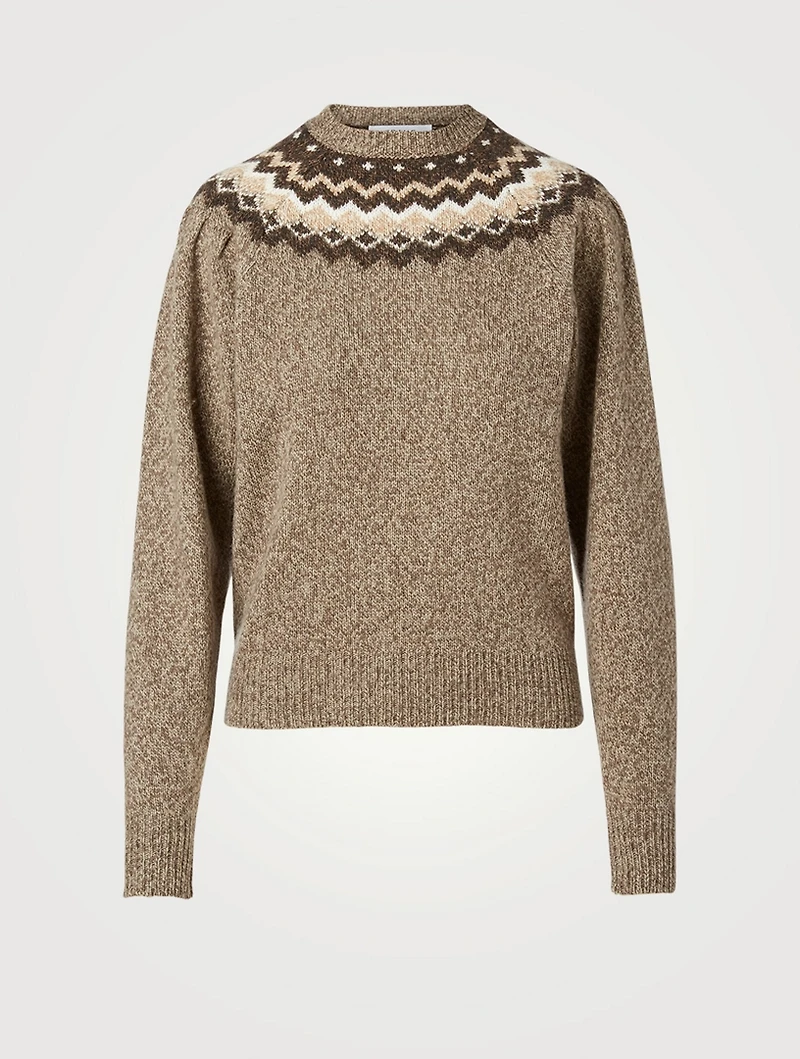 Wool And Cashmere Fairisle Sweater