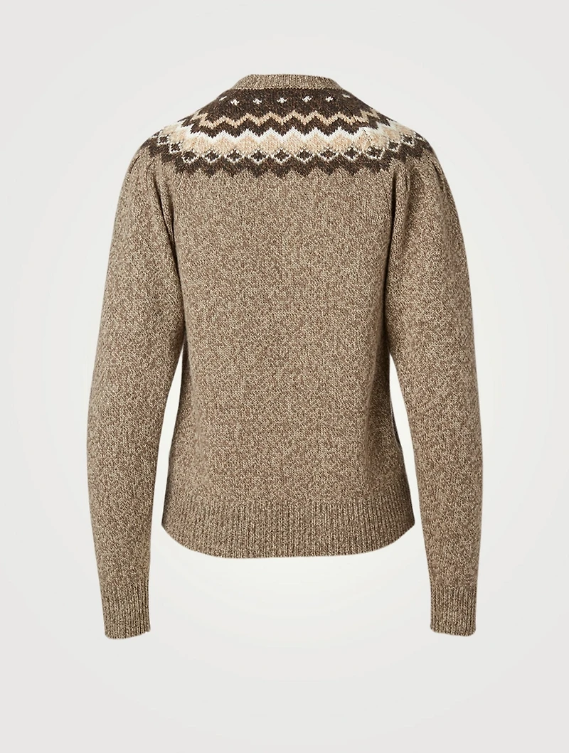 Wool And Cashmere Fairisle Sweater