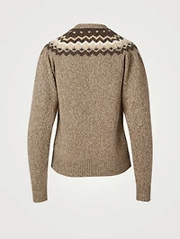 Wool And Cashmere Fairisle Sweater